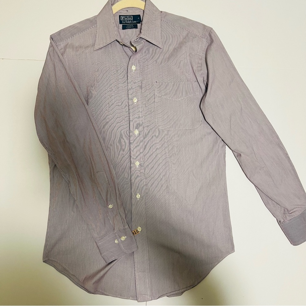 Polo By Ralph Lauren Andrew Classic Fit Mens Small 14.5 32/33 Button-Down Shirt